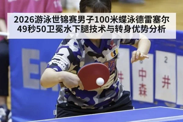 2026游泳世锦赛男子100米蝶泳德雷塞尔49秒50卫冕水下腿技术与转身优势分析